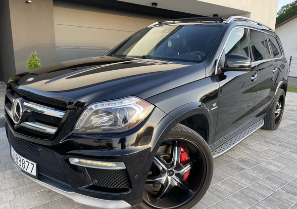 Mercedes-Benz GL cena 139999 przebieg: 138000, rok produkcji 2013 z Szepietowo małe 232